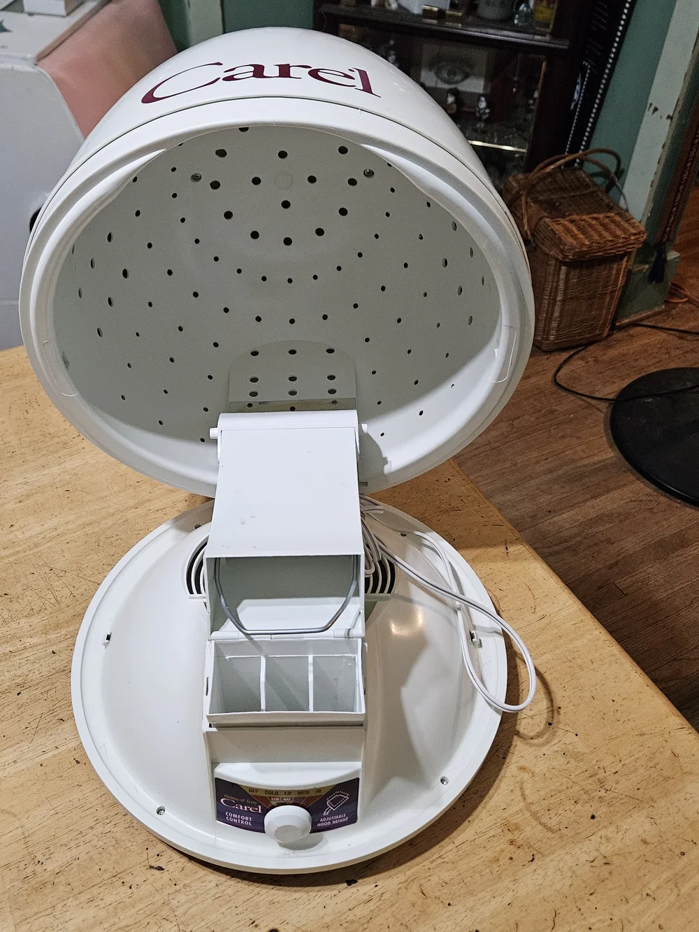 Carel White Professional Hair Dryer Hood